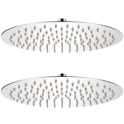 brusehoved rainshower-funktion 2 stk. rustfrit stål Ø 30 cm