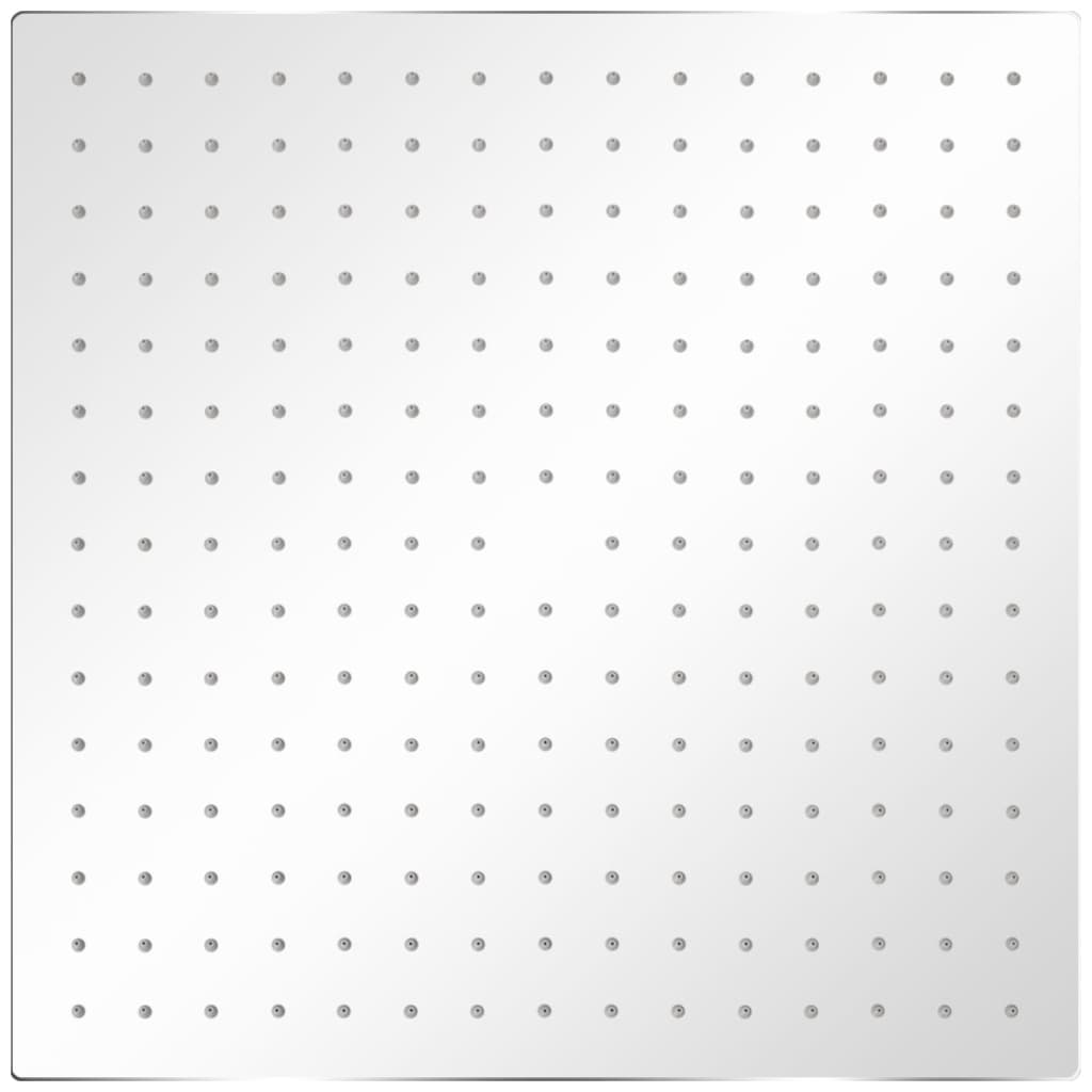 brusehoveder rainshower-funktion 2 stk. rustfrit stål 40 x 40 cm
