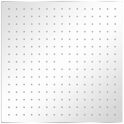 brusehoveder rainshower-funktion 2 stk. rustfrit stål 40 x 40 cm