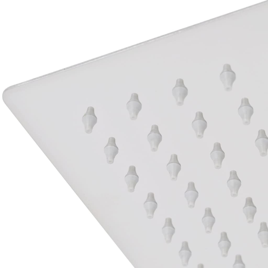brusehoveder rainshower-funktion 2 stk. rustfrit stål 40 x 40 cm