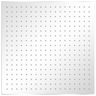 brusehoved rainshower-funktion 2 stk. rustfrit stål 50 x 50 cm