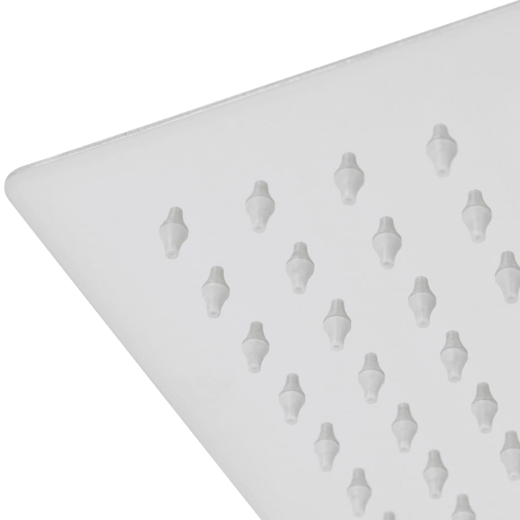 bruserhoveder rainshower-funktion 2 stk. rustfrit stål 20 x 30 cm