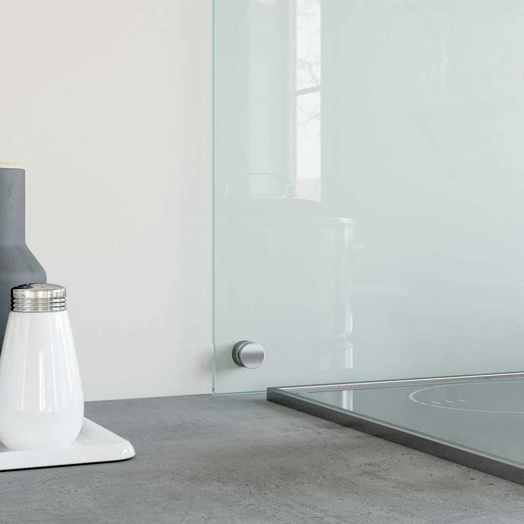 stænkplade 70x40 cm hærdet glas gennemsigtig