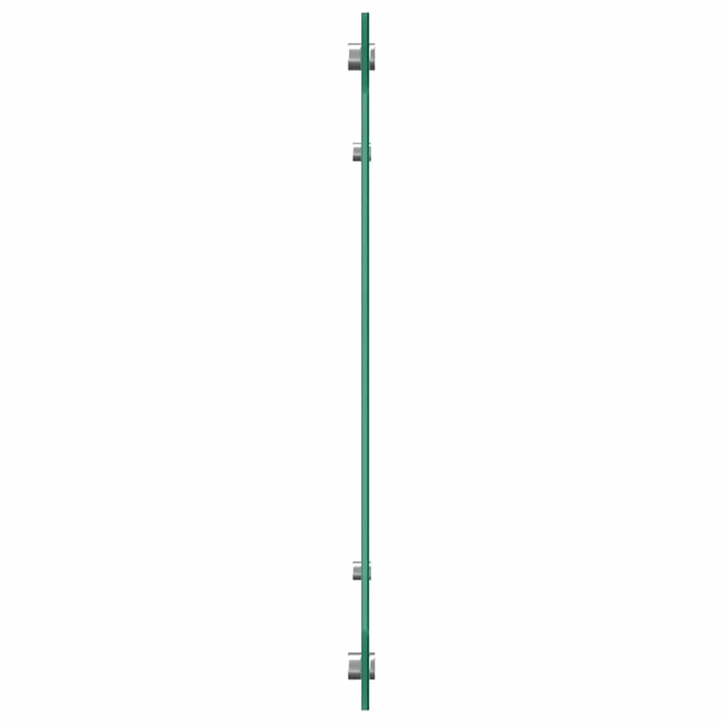 stænkplade 80x50 cm hærdet glas gennemsigtig