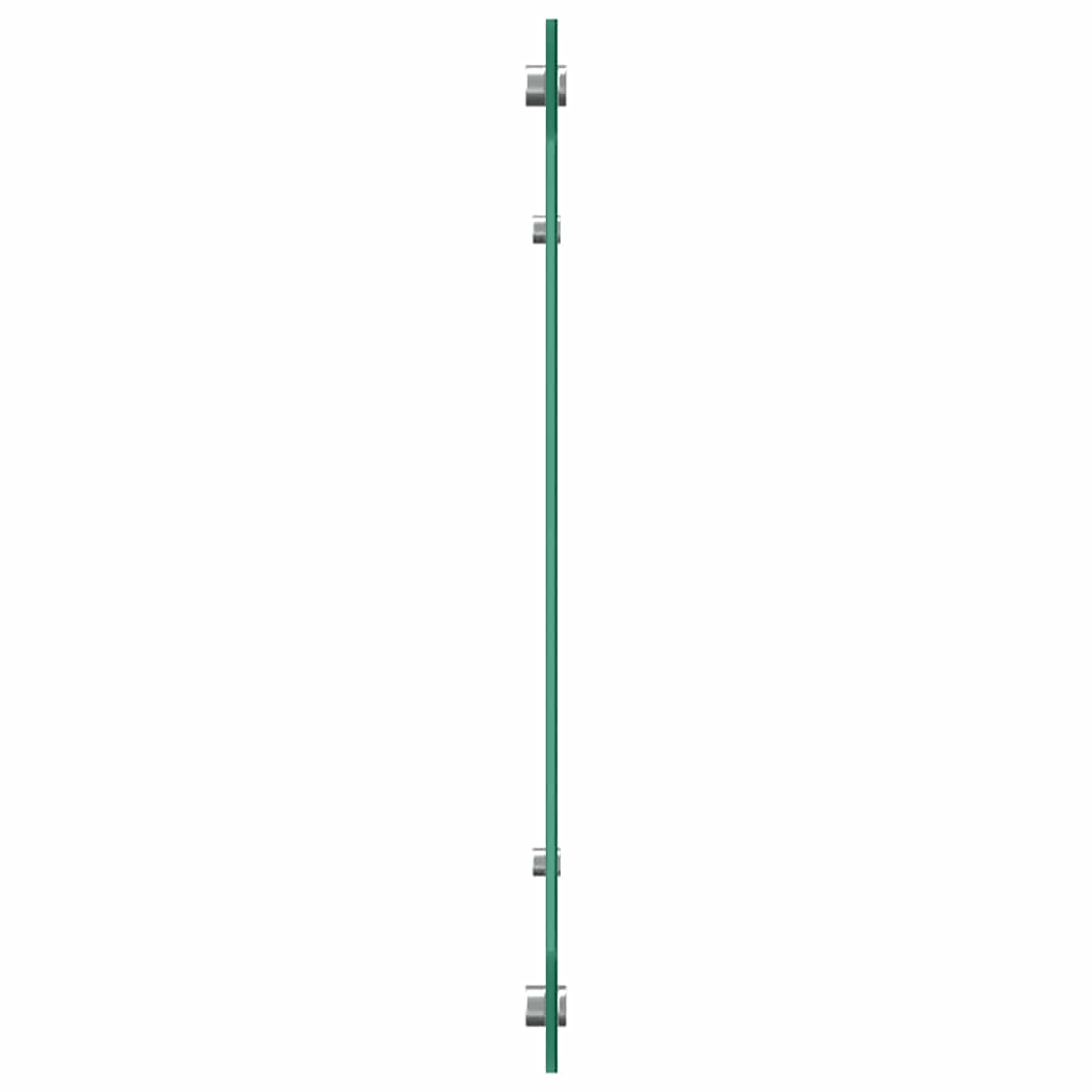 stænkplade 90x50 cm hærdet glas gennemsigtig