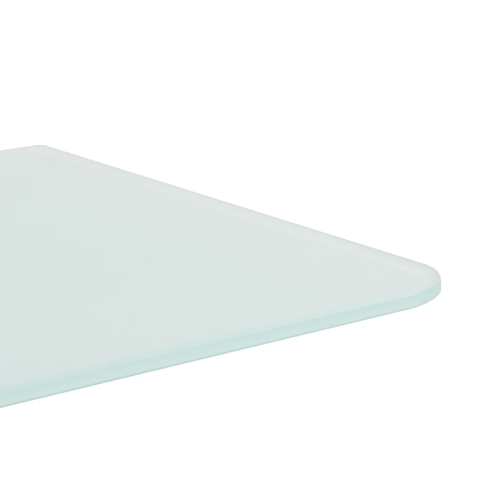 vægophængt urinalafskærmning 90 x 40 cm hærdet glas