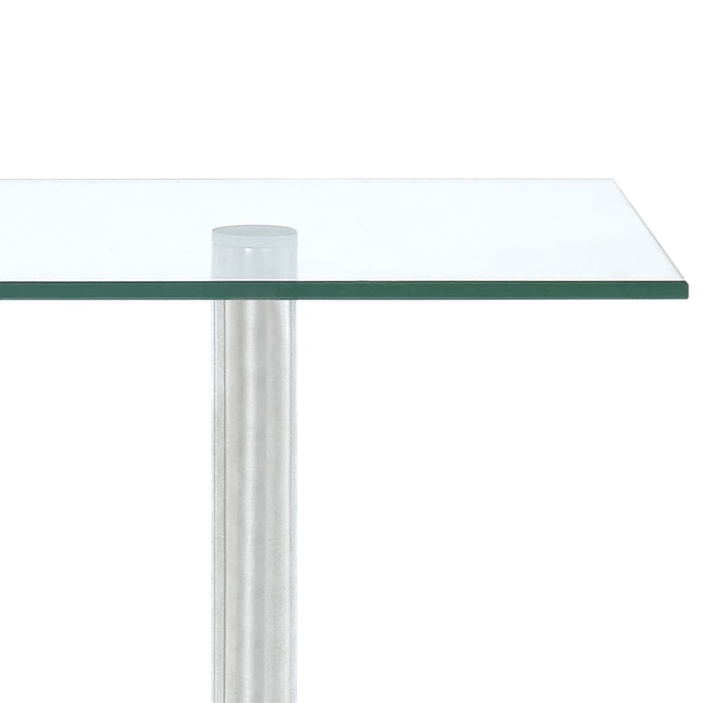 hjørnehylde i 3 niveauer hærdet glas