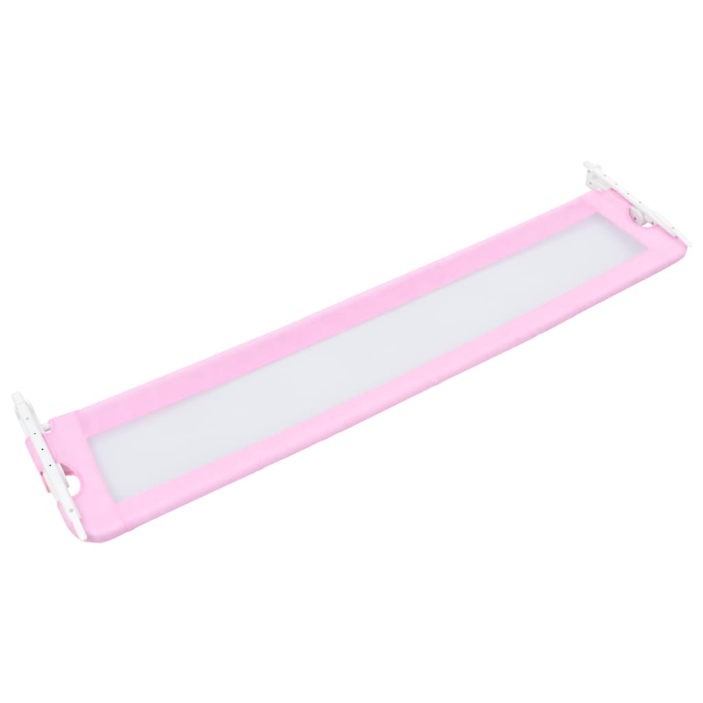 sengegelænder til barneseng 180 x 42 cm polyester pink