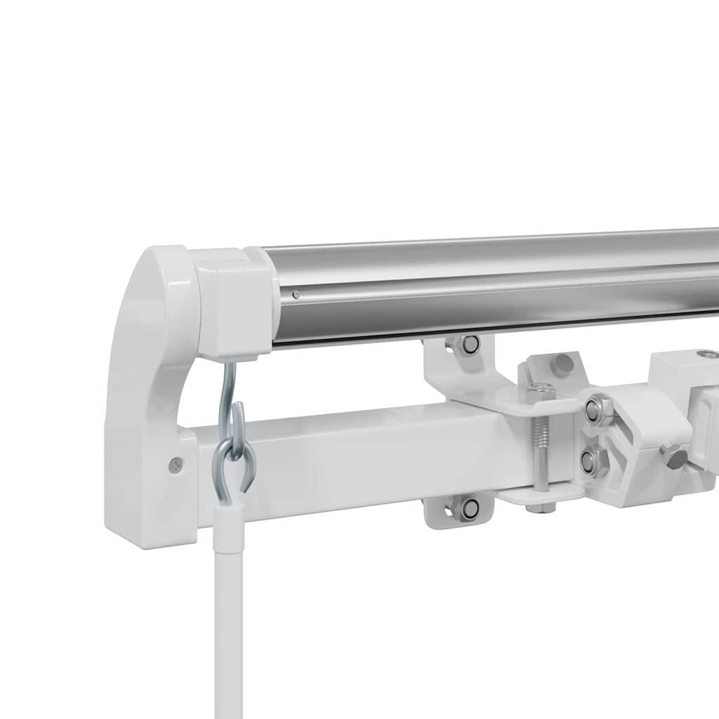 Markiseramme Hvid 600 × 300 cm Aluminium