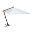 parasol 300x400 cm hvid