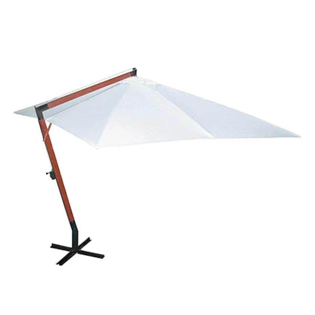 parasol 300x400 cm hvid