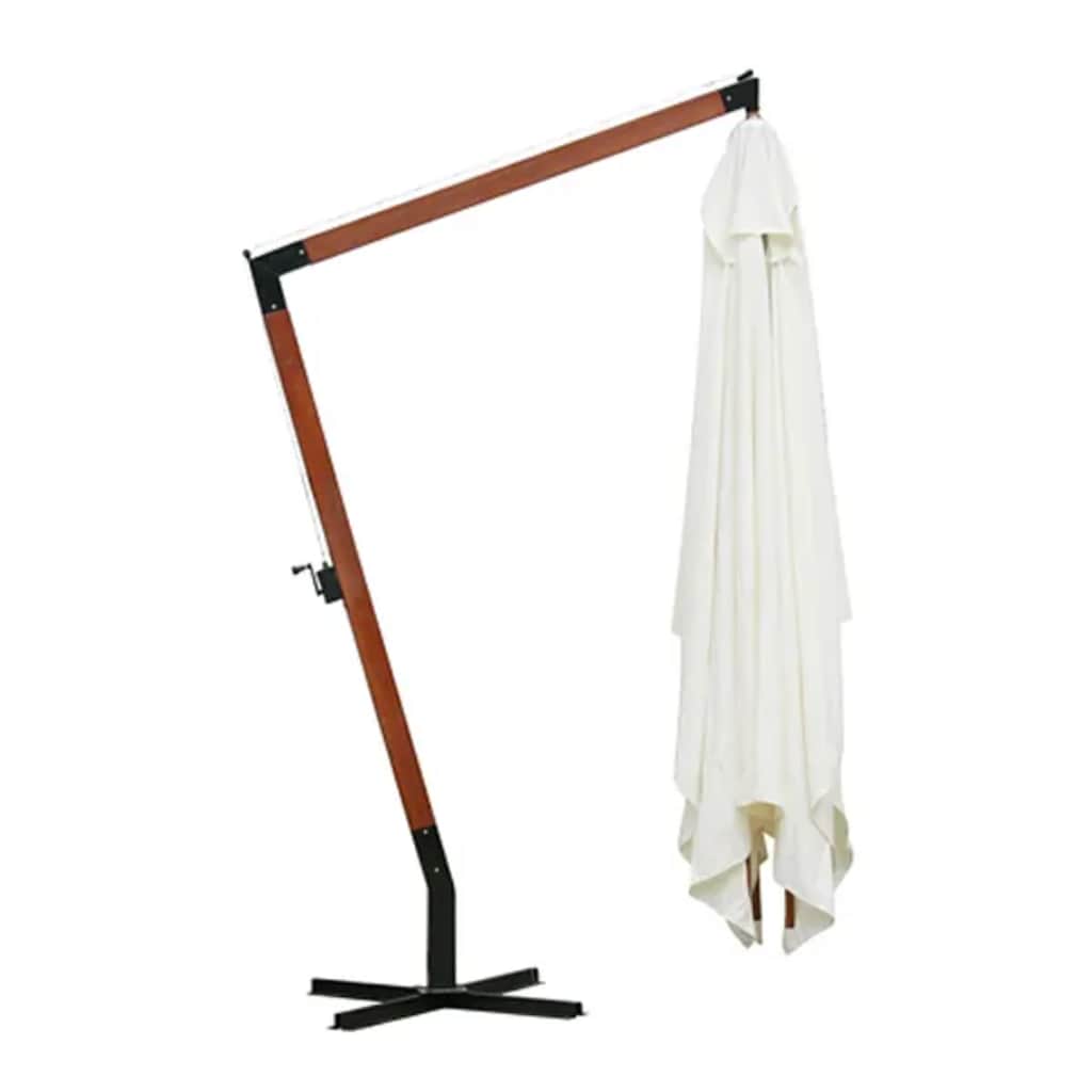 parasol 300x400 cm hvid