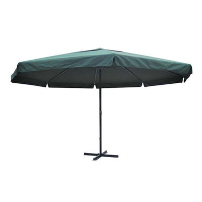 parasol 500 cm aluminium grøn