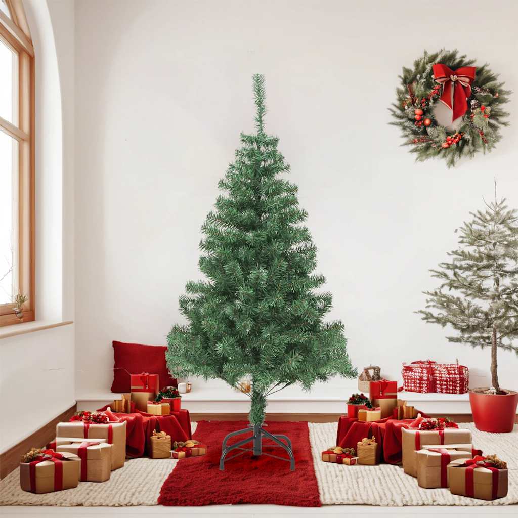 kunstigt juletræ med fod 180 cm 564 grene