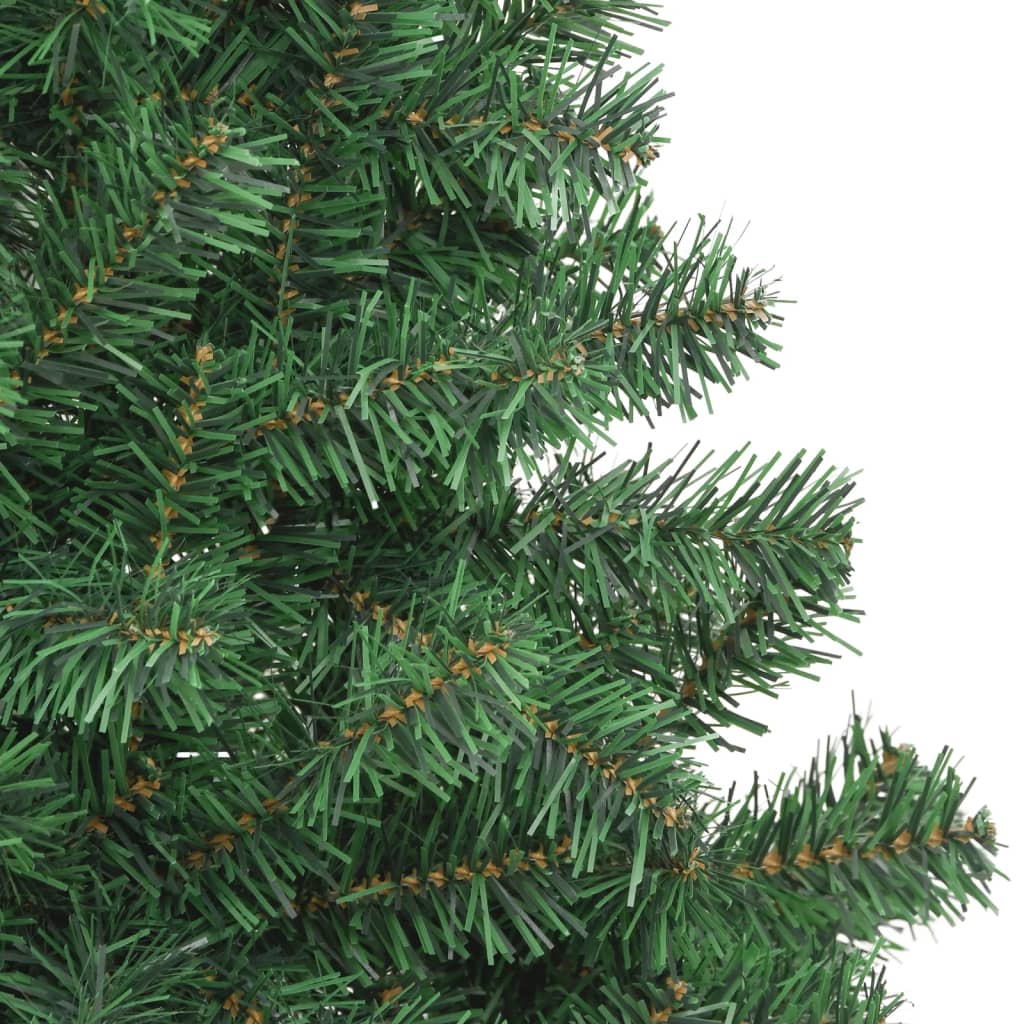 kunstigt juletræ med juletræsfod 210 cm 910 grene