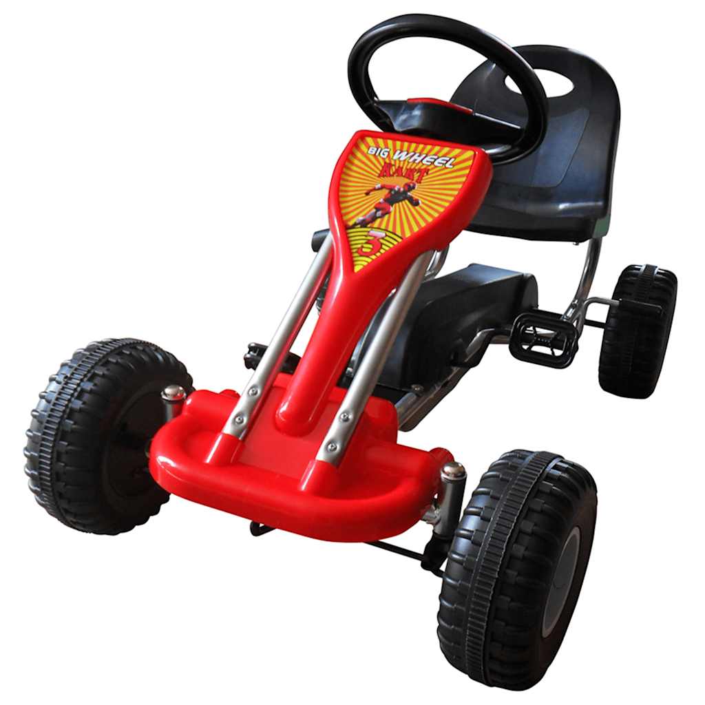 pedal-gokart rød