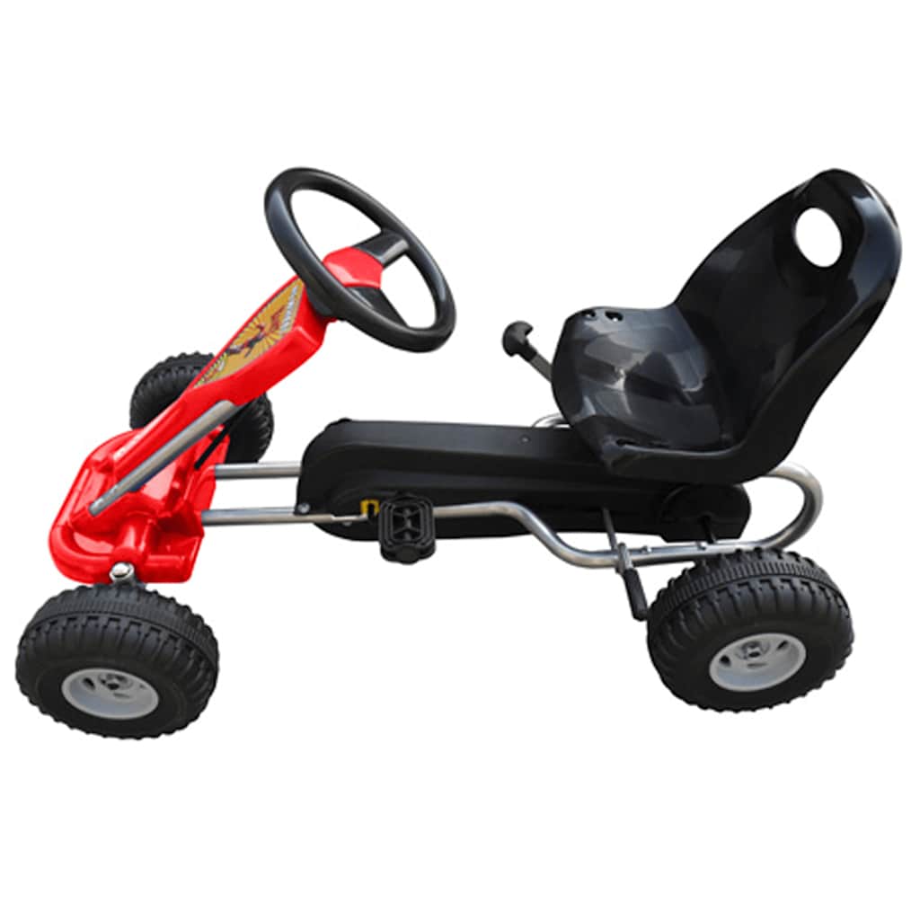pedal-gokart rød