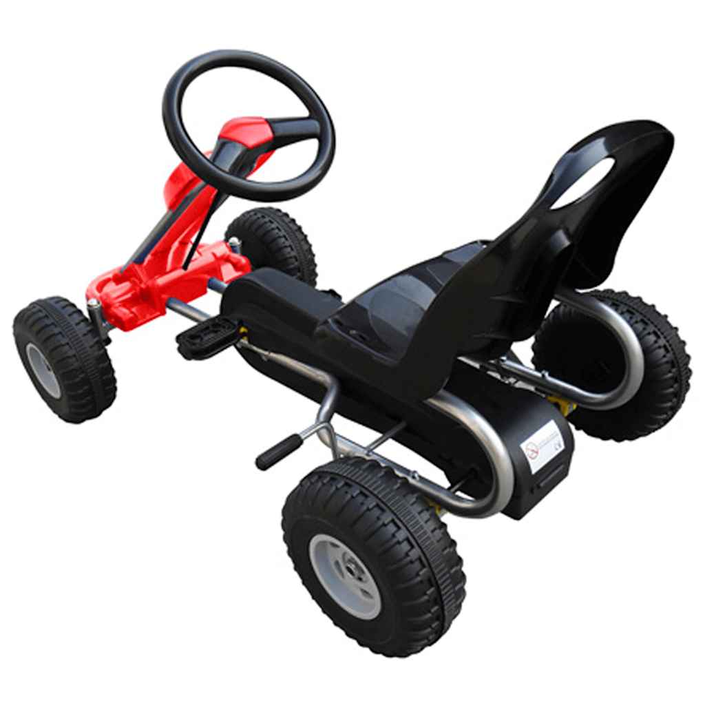 pedal-gokart rød