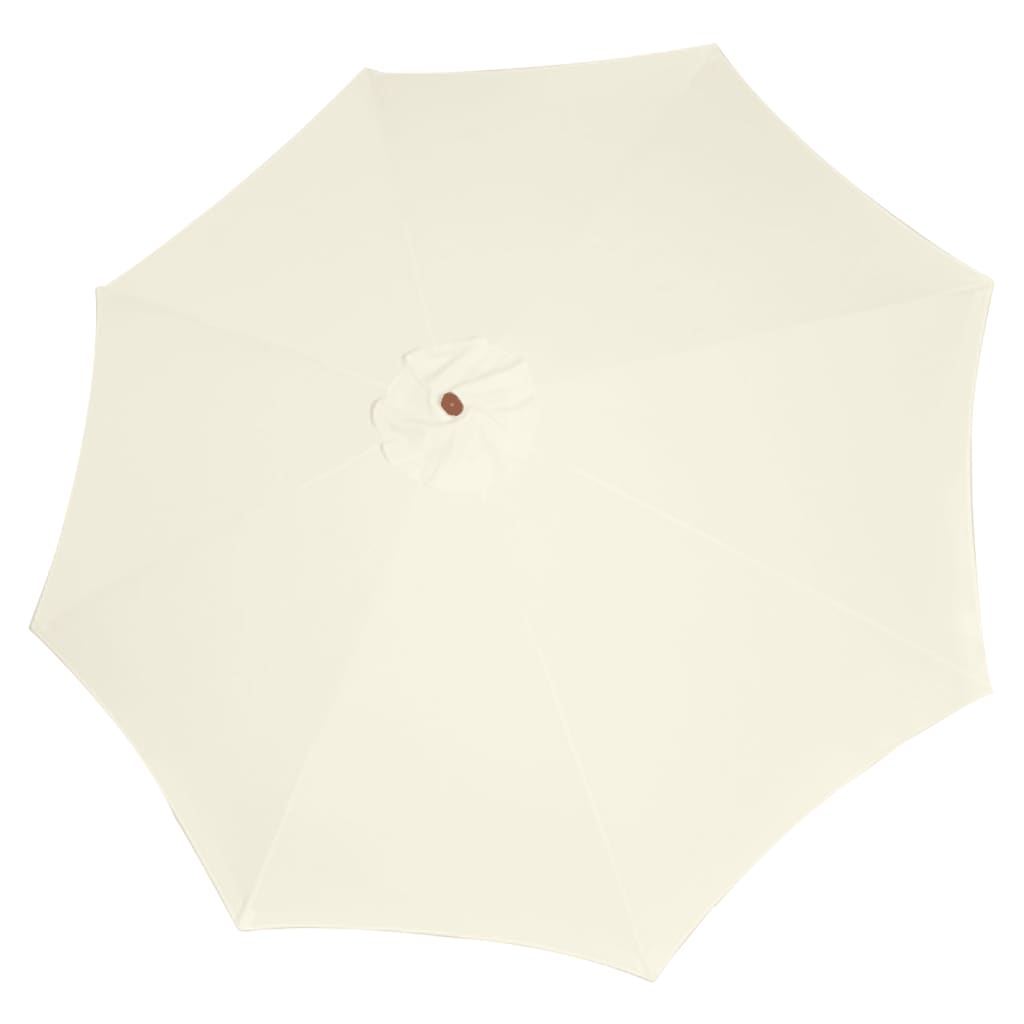 parasol 300x258 cm sandhvid