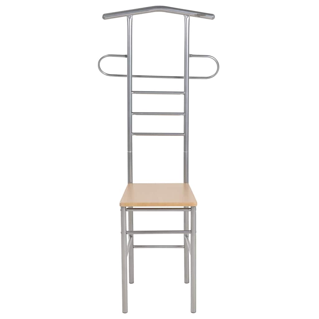 stumtjener med stol 2 stk. metal