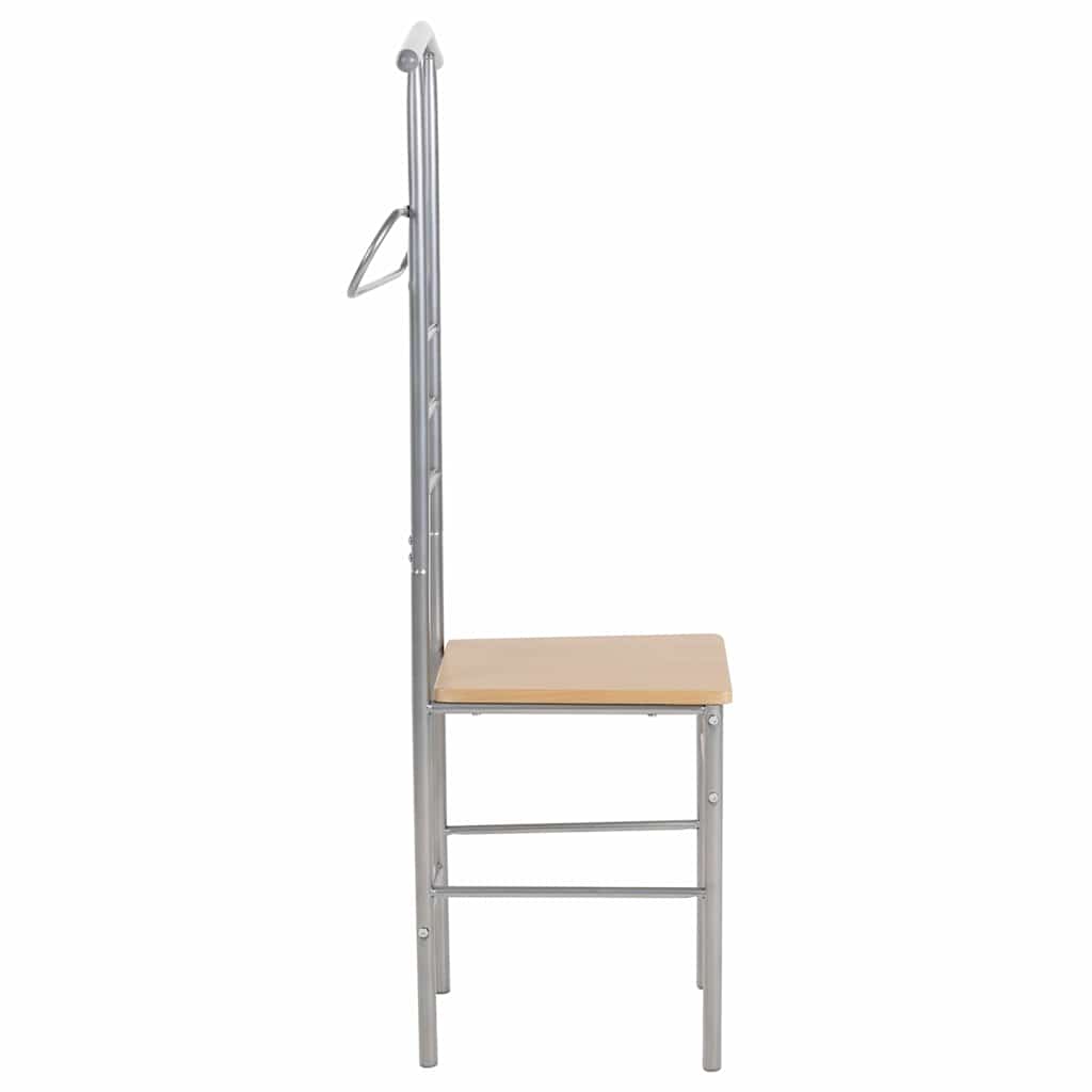 stumtjener med stol 2 stk. metal