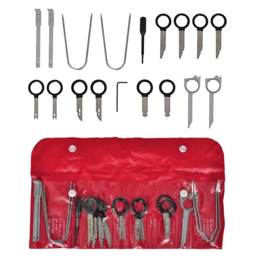 Bil radio slette nøgler 20 pack