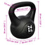 Kettlebell plast hus 24 kg