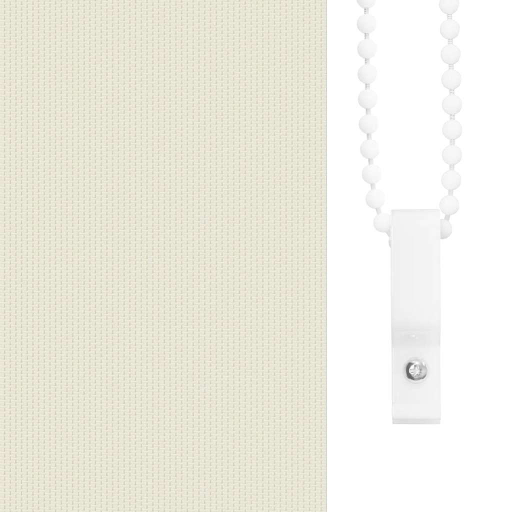 rullegardin mørklægning 84,4x175 cm stofbredde 80 cm off-white