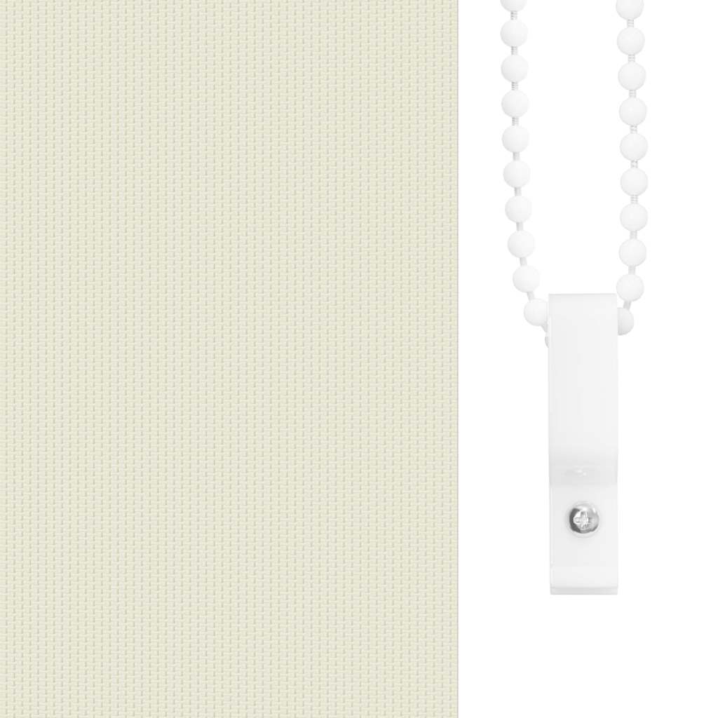 rullegardin mørklægning 104,4x175 cm stofbredde 100 cm off-white