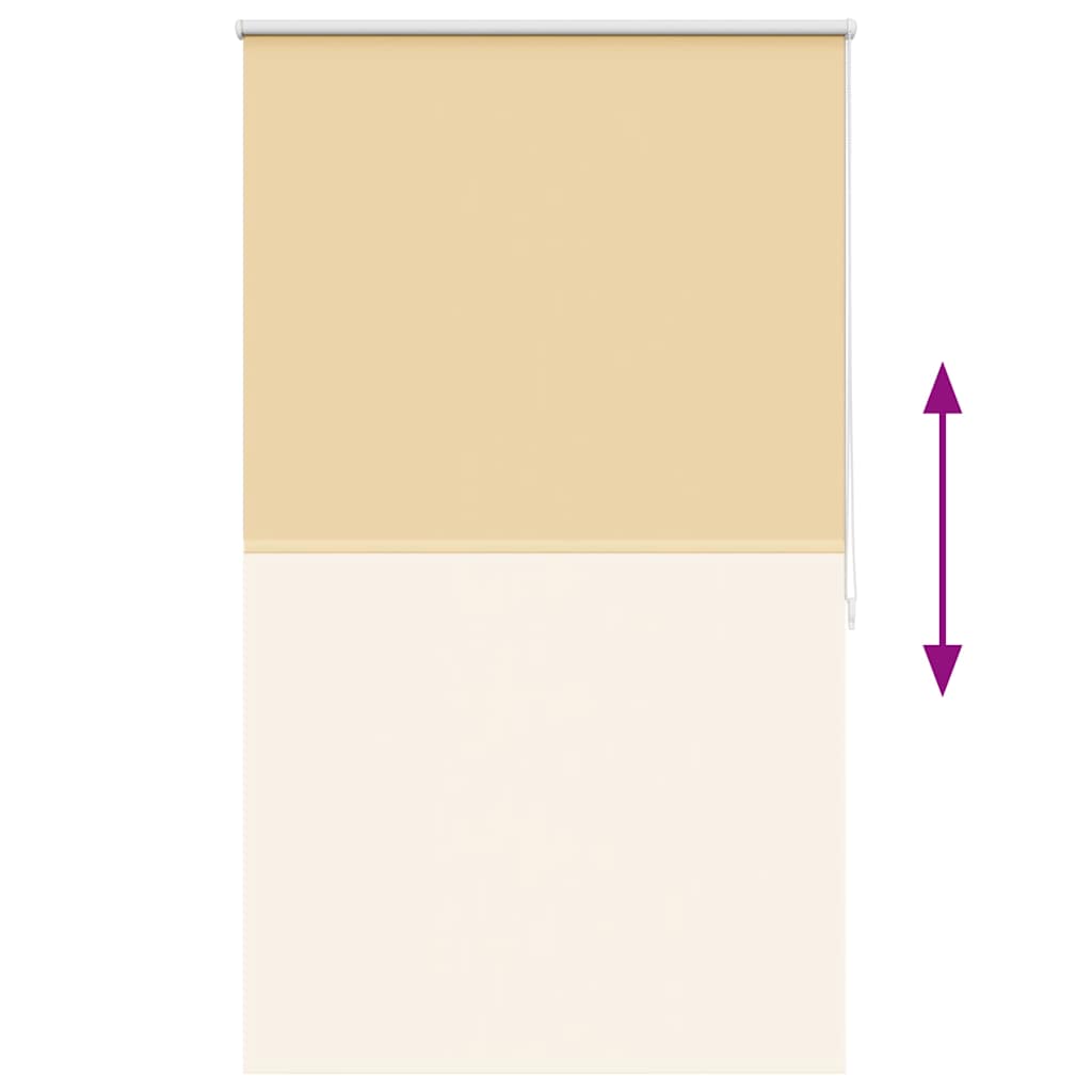 rullegardin mørklægning 124,4x175 cm stofbredde 120 cm beige