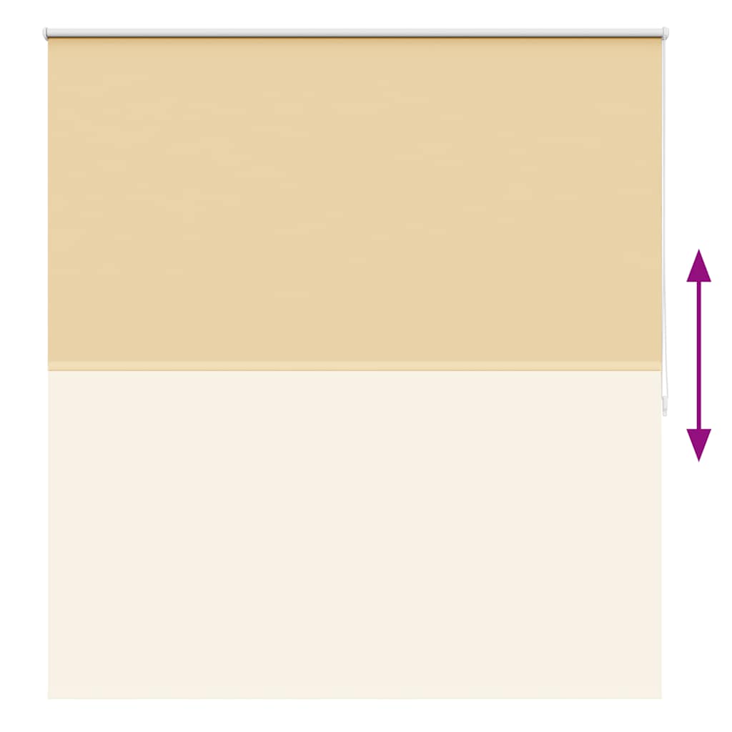rullegardin mørklægning 144,4x175 cm stofbredde 140 cm beige