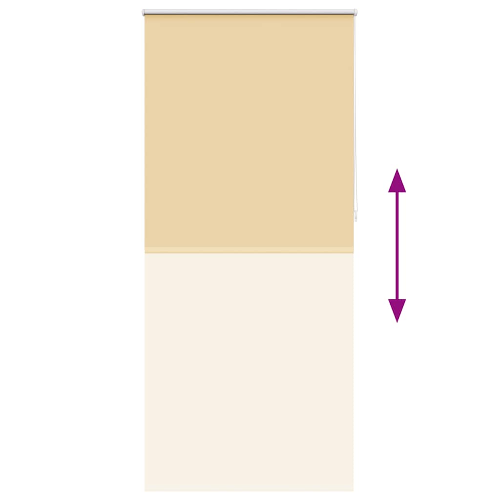 rullegardin mørklægning 84,4x230 cm stofbredde 80 cm beige