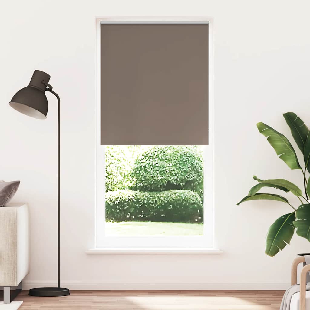 rullegardin mørklægning 84,4x230 cm stofbredde 80 cm kaffe