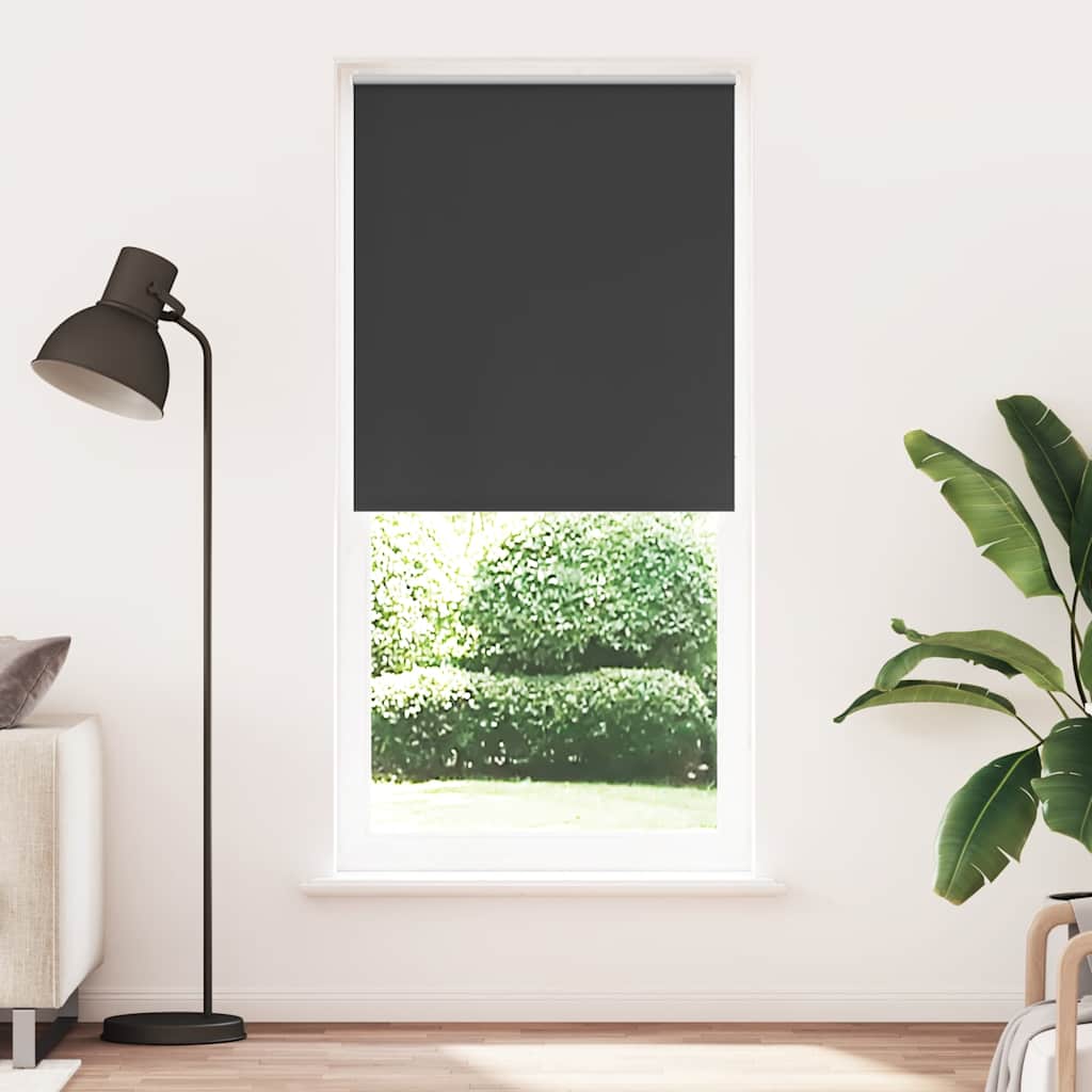 rullegardin mørklægning 104,4x230 cm stofbredde 100 cm sort