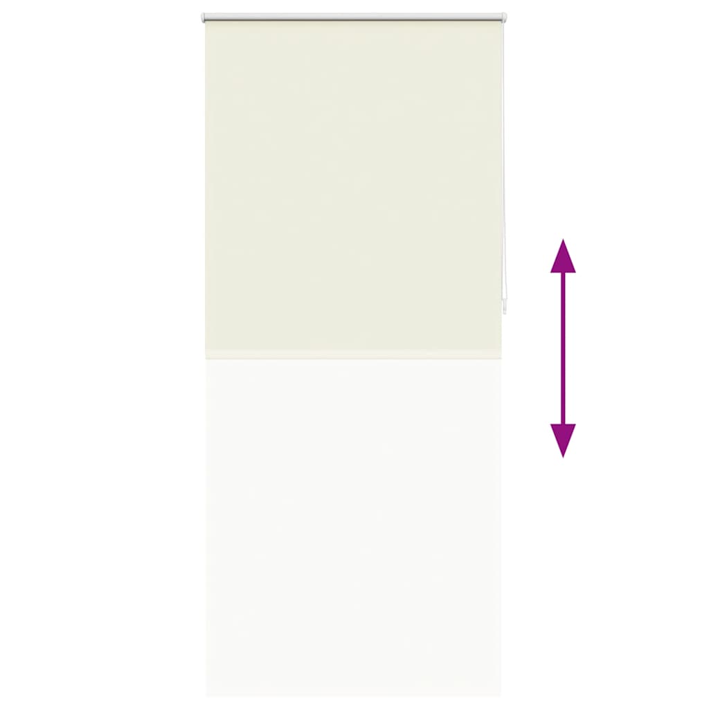 rullegardin mørklægning 124,4x230 cm stofbredde 120 cm off-white