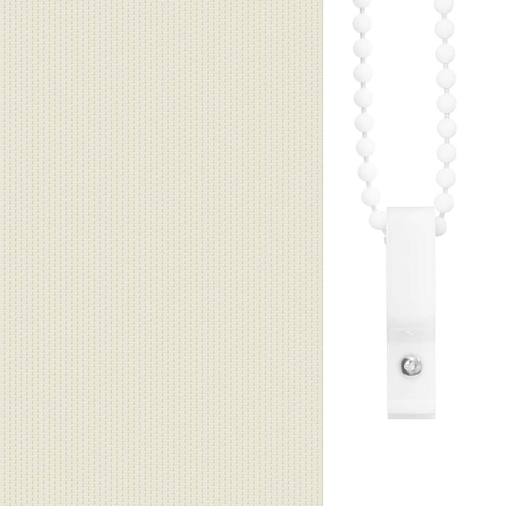 rullegardin mørklægning 124,4x230 cm stofbredde 120 cm off-white