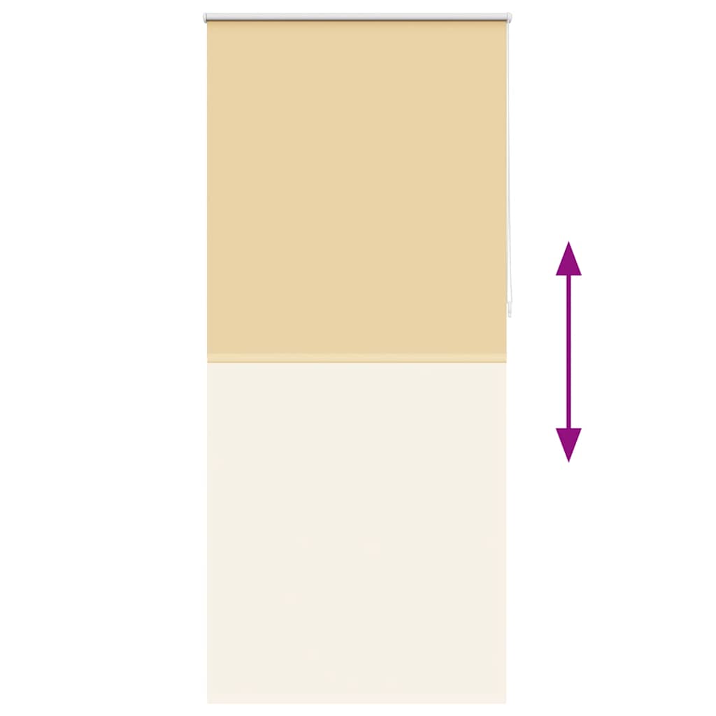 rullegardin mørklægning 124,4x230 cm stofbredde 120 cm beige