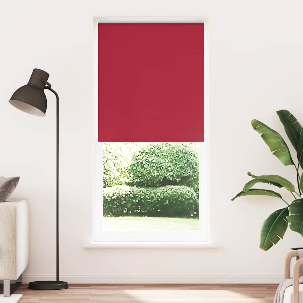 rullegardin mørklægning 124,4x230 cm stofbredde 120 cm rød