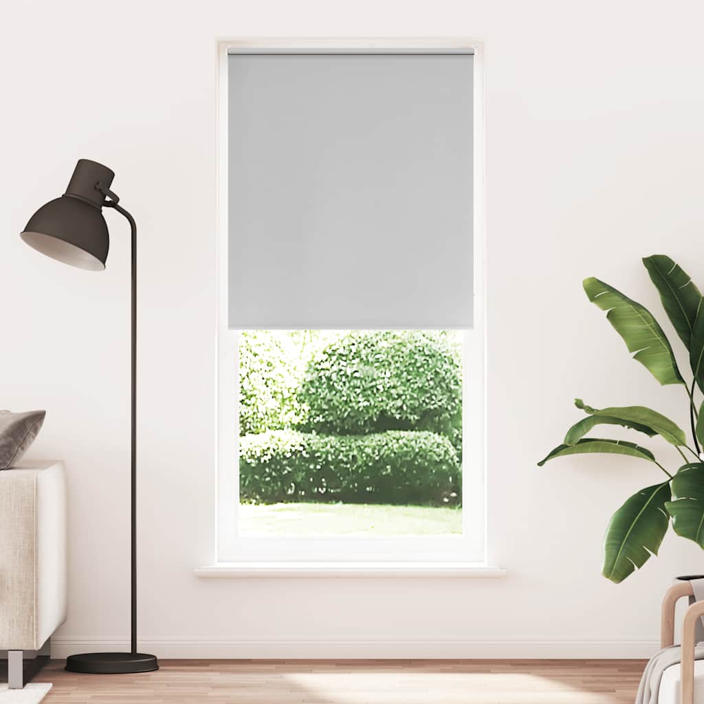 rullegardin mørklægning 124,4x230 cm stofbredde 120 cm grå