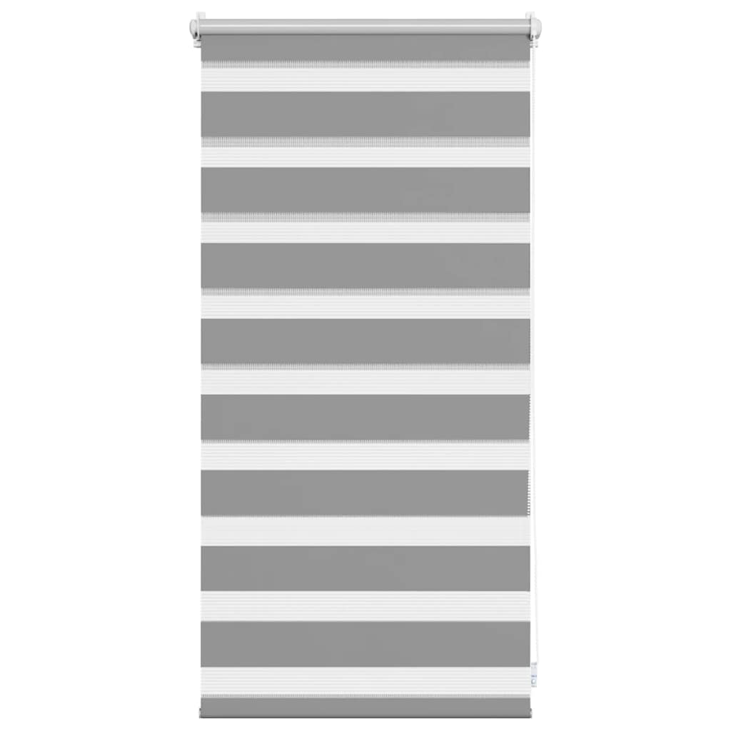 zebragardin 40,9x100 cm stofbredde 36,7 cm grå