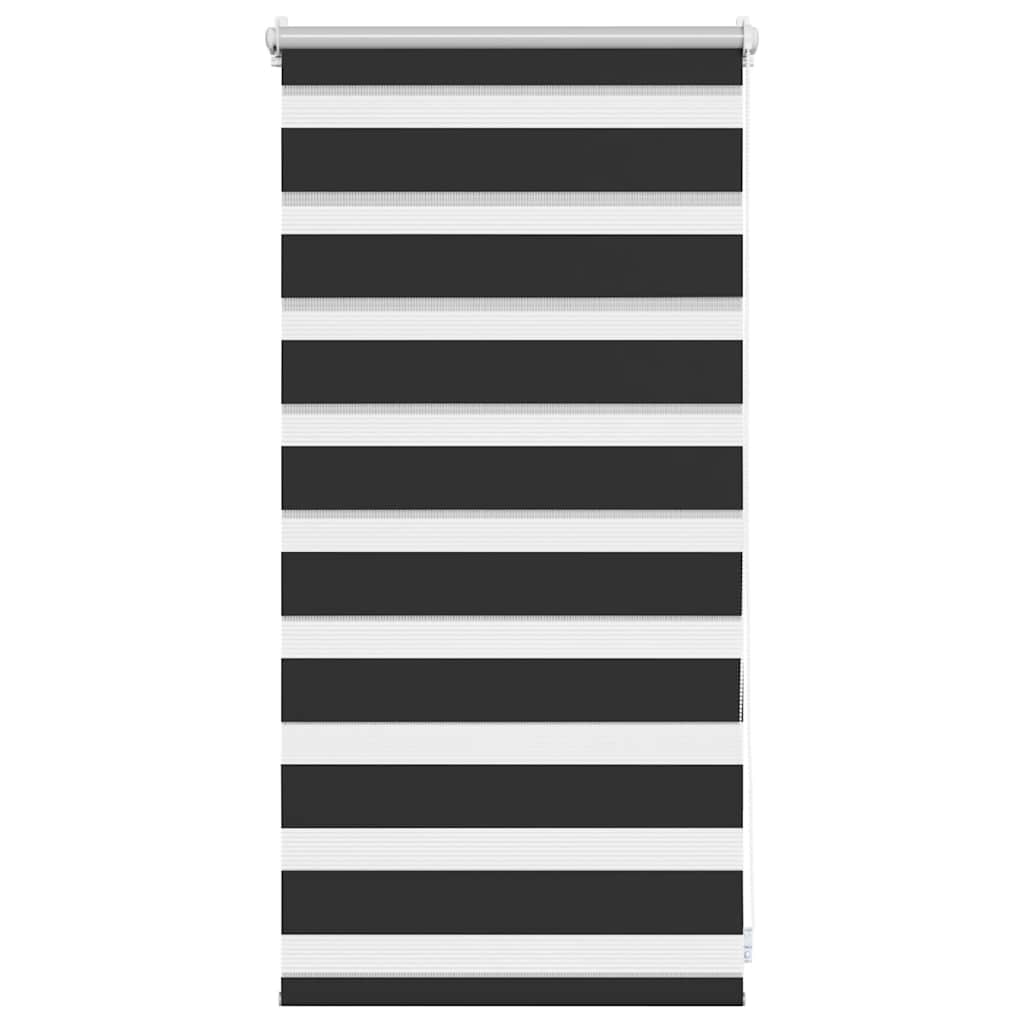 zebragardin 40,9x100 cm stofbredde 36,7 cm sort