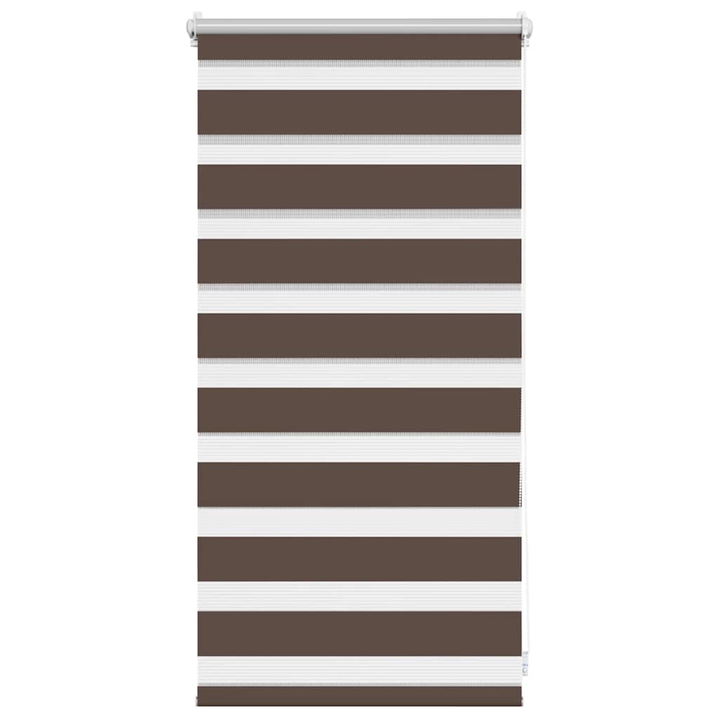zebragardin 40,9x100 cm stofbredde 36,7 cm kaffe