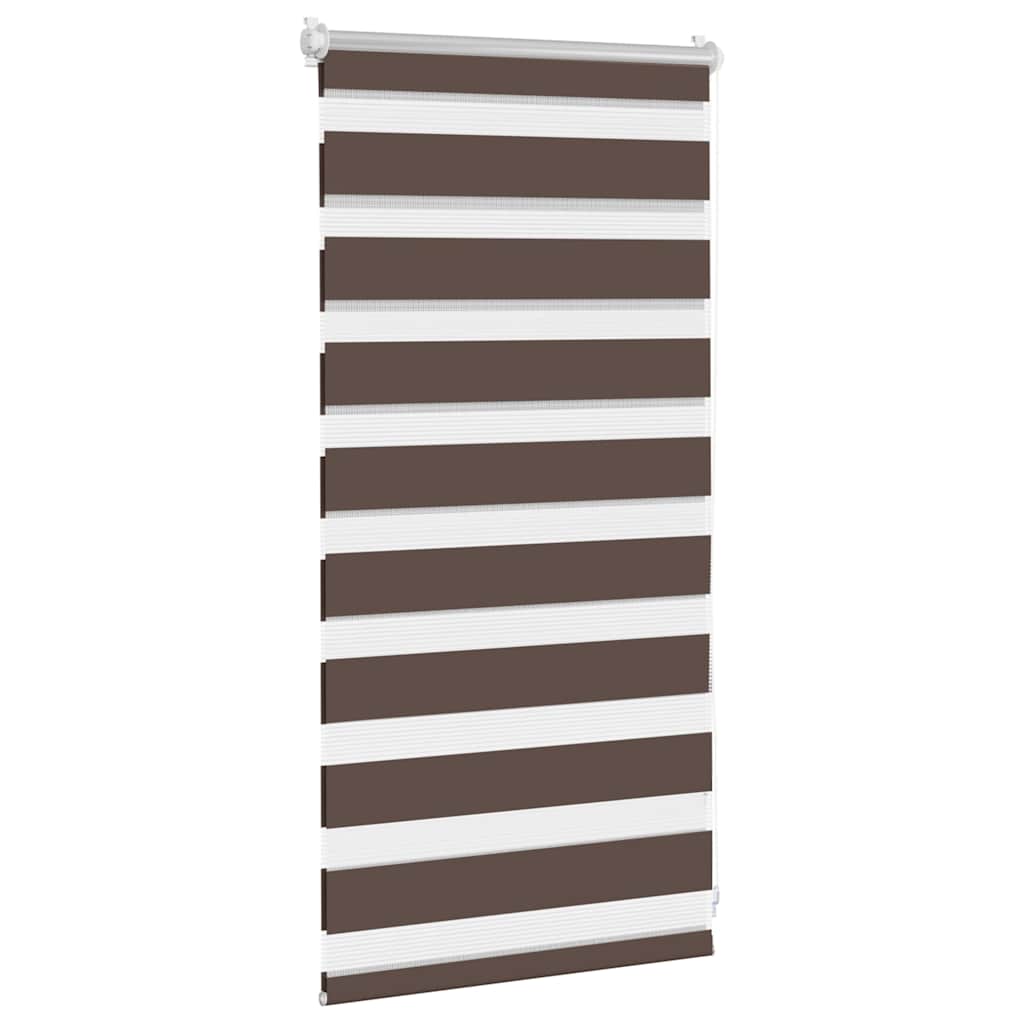 zebragardin 40,9x100 cm stofbredde 36,7 cm kaffe