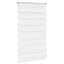 zebragardin 50,9x100 cm stofbredde 46,7 cm hvid