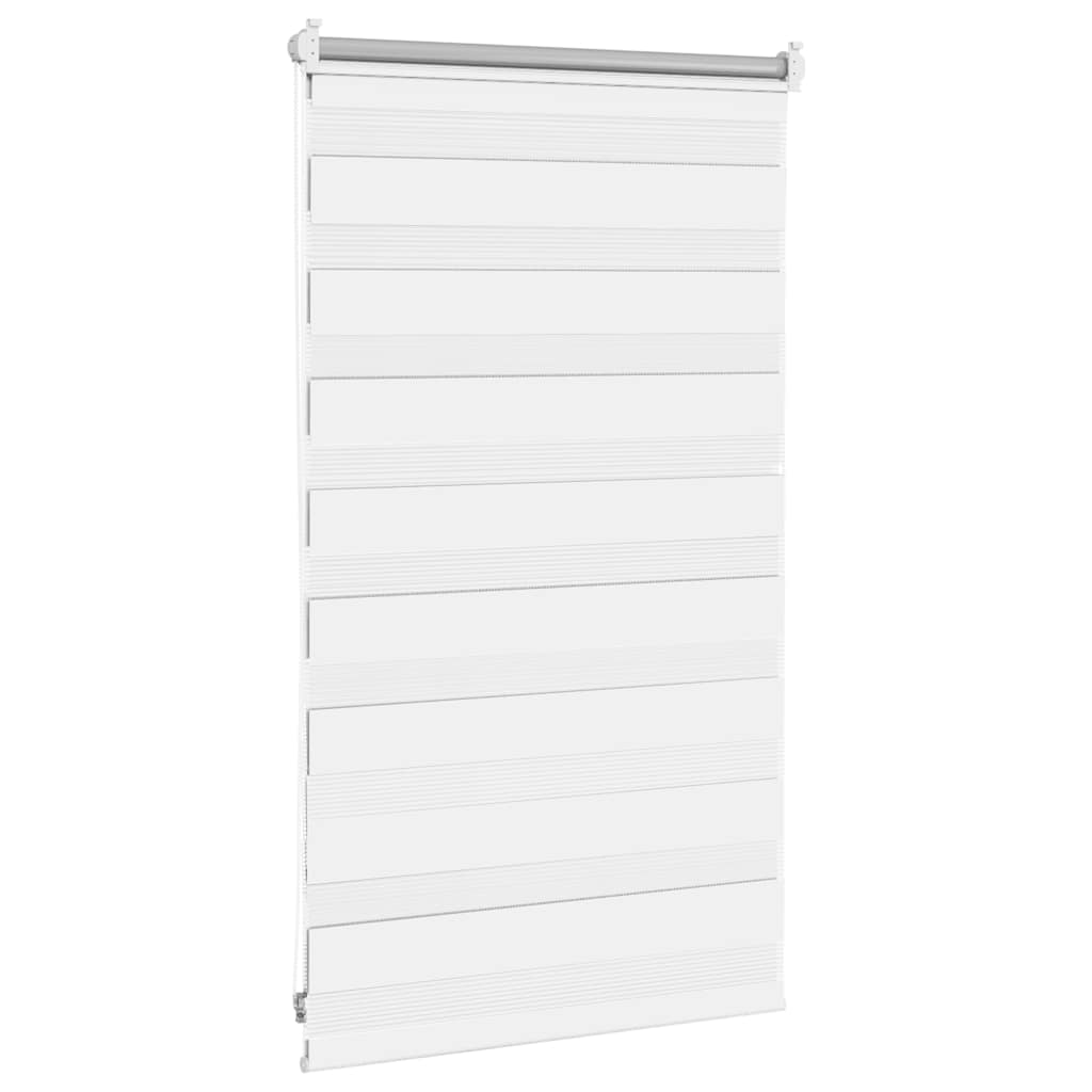 zebragardin 50,9x100 cm stofbredde 46,7 cm hvid