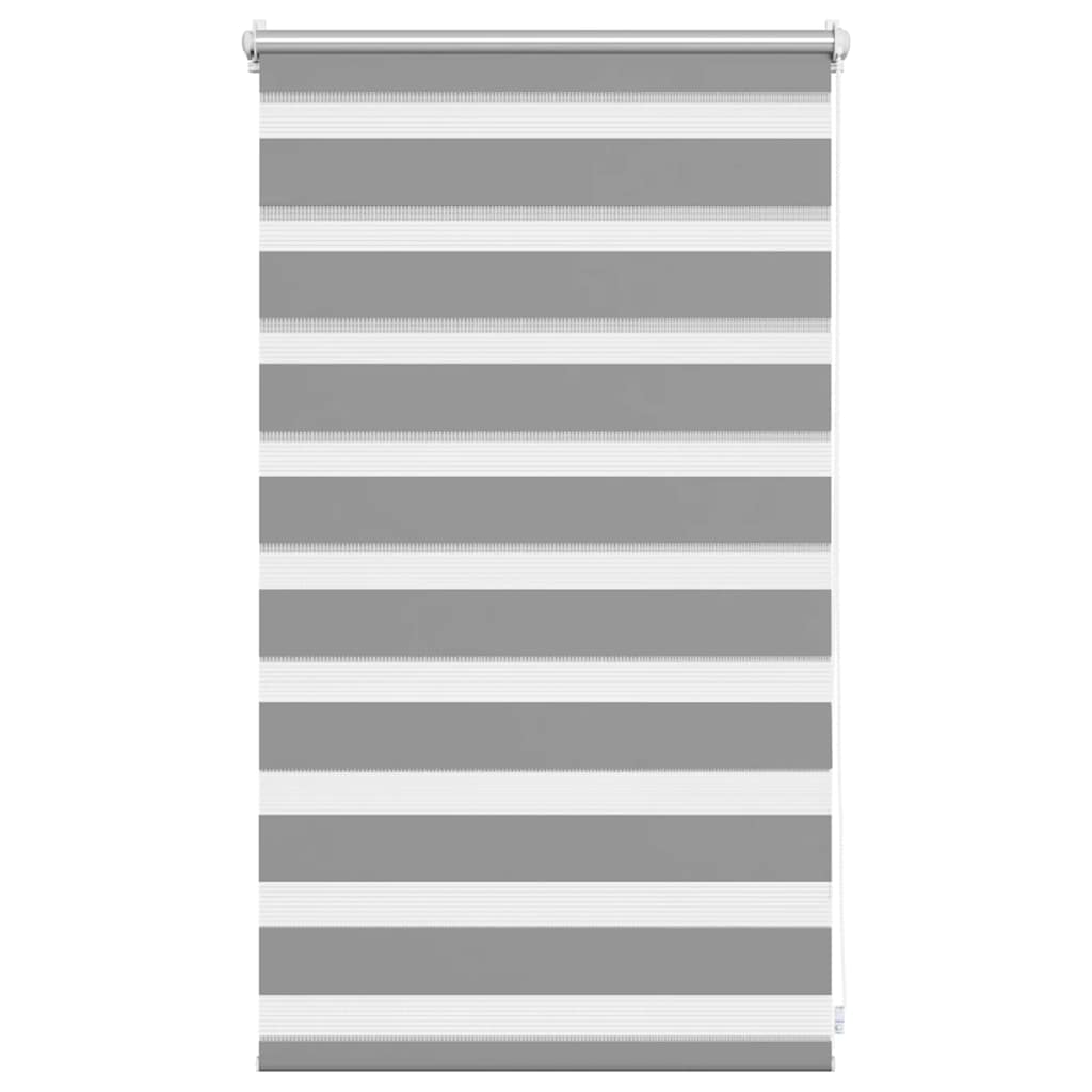 zebragardin 50,9x100 cm stofbredde 46,7 cm grå