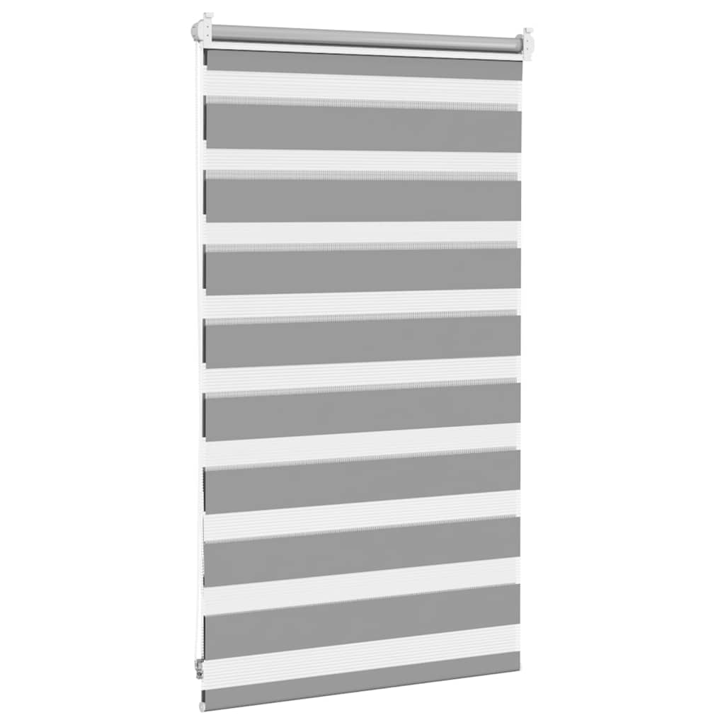 zebragardin 50,9x100 cm stofbredde 46,7 cm grå