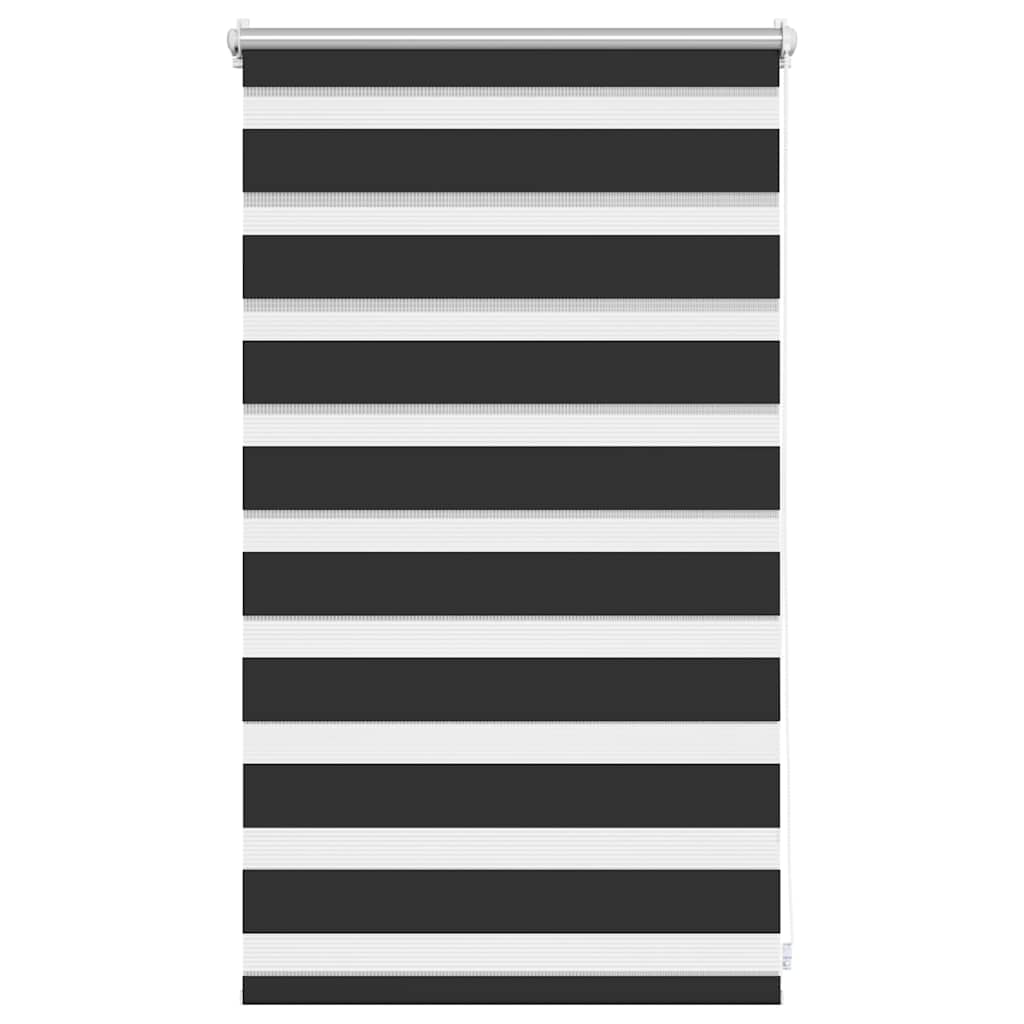 zebragardin 50,9x100 cm stofbredde 46,7 cm sort