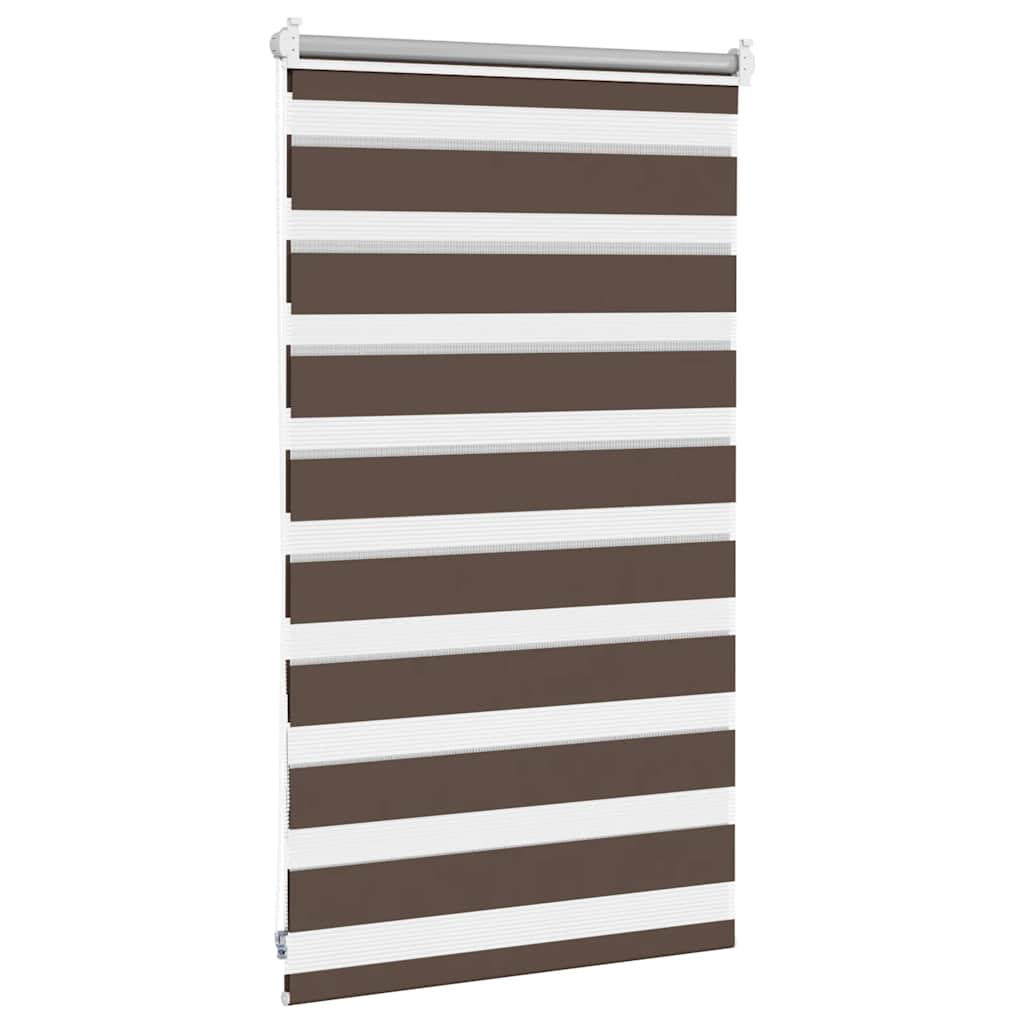 zebragardin 50,9x100 cm stofbredde 46,7 cm kaffe