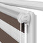 zebragardin 50,9x100 cm stofbredde 46,7 cm kaffe